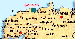 Hier befindet sich das Bretagne Ferienhaus. Sie sind nur einen Mausklick von der gro�en Karte entfernt!