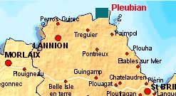 Hier befindet sich das Bretagne Ferienhaus. Sie sind nur einen Mausklick von der gro�en Karte entfernt!