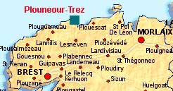 Hier befindet sich das Bretagne Ferienhaus. Sie sind nur einen Mausklick von der gro�en Karte entfernt!