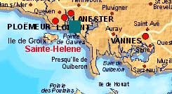 Hier befindet sich das Bretagne Ferienhaus. Sie sind nur einen Mausklick von der gro�en Karte entfernt!