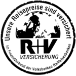 Unsere Reisepreise sind versichert mit RV Versicherung