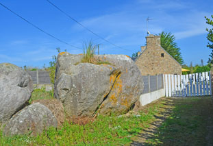Ferienhaus Bretagne in Cléder mit Hund