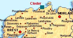 Hier befindet sich das Bretagne Ferienhaus. Sie sind nur einen Mausklick von der großen Karte entfernt!