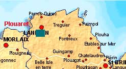 Hier befindet sich das Bretagne Ferienhaus. Sie sind nur einen Mausklick von der großen Karte entfernt!