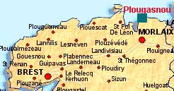 Hier befindet sich das Bretagne Ferienhaus. Sie sind nur einen Mausklick von der gro�en Karte entfernt!