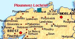 Hier befindet sich das Bretagne Ferienhaus. Sie sind nur einen Mausklick von der großen Karte entfernt!