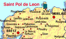 Hier befindet sich das Bretagne Ferienhaus. Sie sind nur einen Mausklick von der großen Karte entfernt!