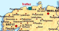 Hier befindet sich das Bretagne Ferienhaus. Sie sind nur einen Mausklick von der großen Karte entfernt!