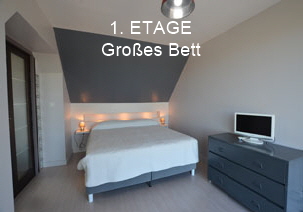 Ferienhaus in  Cléder - Finistère, Schlafzimmer