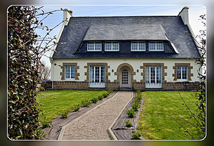Ferienhäuser Bretagne Ferienhaus in  Plougoulm - Ferienhäuser in der Bretagne mit dem Bretagne-Spezialist Vacances Parveau GmbH
